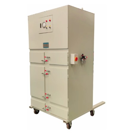 কম নয়েজ 5.5kw ইনডোর ডাস্ট কালেক্টর